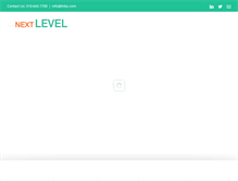 Tablet Screenshot of nextlevelsalesconsulting.com